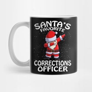 Santas Favorite Corrections Officer Christmas Mug